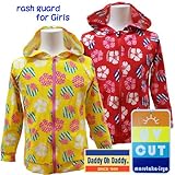 Daddy Oh Daddy ダディオダディ 水着 ラッシュガード キッズ スイムウエア UVカット-レッド80cm