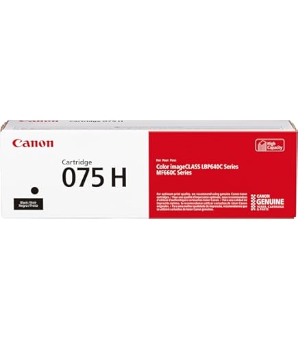 Amazon.co.jp: Canon 純正 075 イエロー トナーカートリッジ MF660