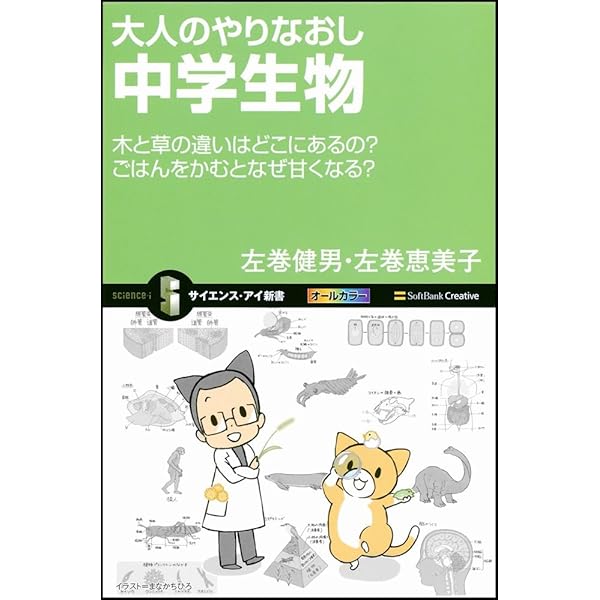 大人のやりなおし中学生物 木と草の違いはどこにあるの ごはんをかむとなぜ甘くなる サイエンス アイ新書 左巻 健男 左巻 恵美子 本 通販 Amazon