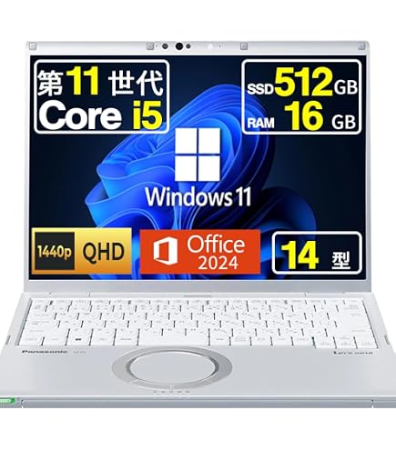 Amazon.co.jp: CF-FV1 Let`s note Windows11Pro/Corei5-1145G7/メモリ