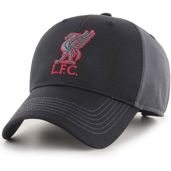 Liverpool FC Snapback Cap – Black With Gold Logo EPL Most Value Snapback Hat