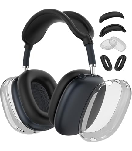 airpods max ワイヤレスヘッドホン ブラック ケース付き Amazon | Apple Airpods Maxヘッドフォン用ケース、トラベルポータブル