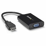 StarTech.com HDMI - VGA変換アダプタ/コンバータ(オーディオ対応) HDMI-アナログRGB変換コネクタ 1920x1080 HD2VGAA2