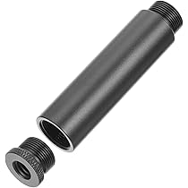 Amazon | HEALLILY 1セットマイクスタンド延長チューブ3/ 8メス5/ 8