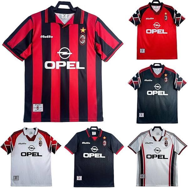 Amazon.co.jp: [ハカモリ] ACミラン ユニフォーム 復古版 記念版