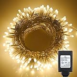 Fairy Pearl String Lights Warm WhiteER CHEN(TM) 100ft 300 LED[5mm Bulb] Waterproof Ambiance Lighting