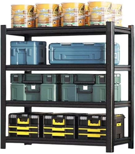 Amazon｜ゴリララック 4段収納 スチールラック 幅183cm 奥行61cm 高さ