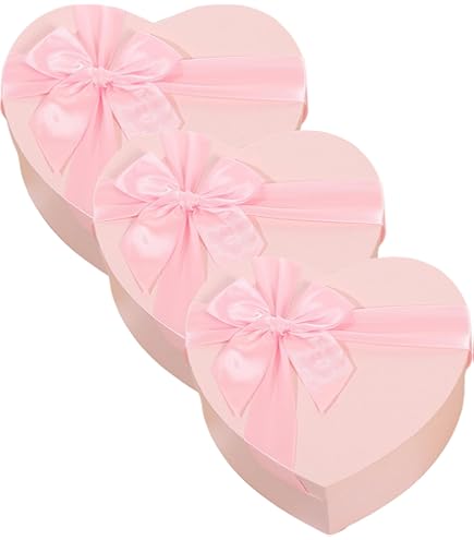 Amazon.co.jp: 2個 12インチ ダンボール ハート型ボックス ハート