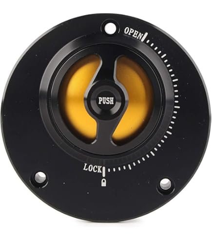 Amazon | ACCOSSATO(アコサット) アルミ フューエルタンクキャップ Ver