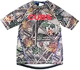 MLBメンズBe The Best Cool Base Camo Wordmark Tシャツ( M、シカゴ・カブス)