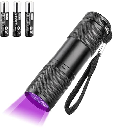 thumbnail image 2 of Dog Light Black Light, Vansky 51 LED Blacklight Pet Urine Detector For Dog/Cat Urine, Dry Stains, Bed Bug, Matching With Pet Odor Eliminator Uv Flashlight 2 of 11