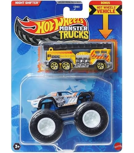 Amazon.co.jp: Hot Wheels モンスタートラック 2023年用 1:64