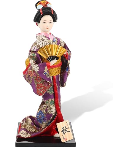 Amazon.co.jp: 日本人形 着物人形 和風人形 呪いの人形 装飾 本棚本棚