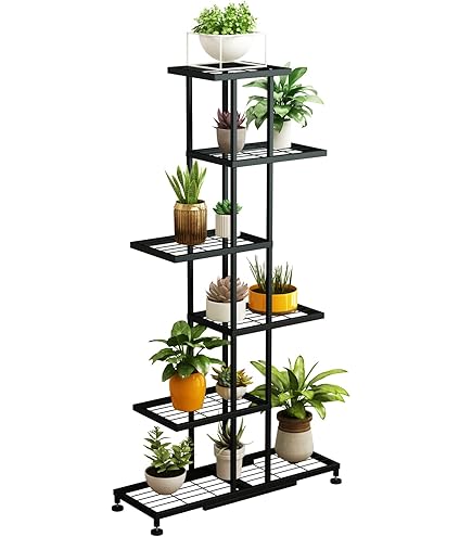 植物スタンド 屋内 8段 9段 鉢植え ガーデニングツール トールメタル