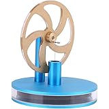 スターリングエンジンキット Yosoo スターリングエンジン 低温モータモデル スチールモーター Stirling Engine 実験キット 知育玩具 蒸気教育 実験科学 物理実験 自由研究