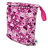 Planet Wise Roll Down Wet Diaper Bag, Hopping Holly, Medium by Planet Wise