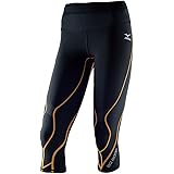 Amazon Co Jp ミズノ Mizuno Bg 8000 バイオギア タイツ セミロング メンズ A60bp277 98 ブラック オレンジ L 服 ファッション小物