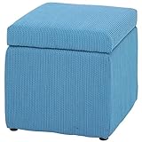 不二貿易 ボックススツール ボスラ 40×40cm ブルー 50372