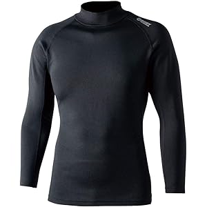 おたふく手袋 ボディータフネスヒートブースト ヘビーウェイト ロングスリーブ ハイネックシャツ ブラック 3Lサイズ J…