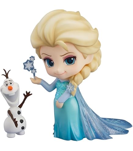 ねんどろいどどーる　アナ　エルサ ノックの透明イラストシートやサラマンダーなども付属！『アナと