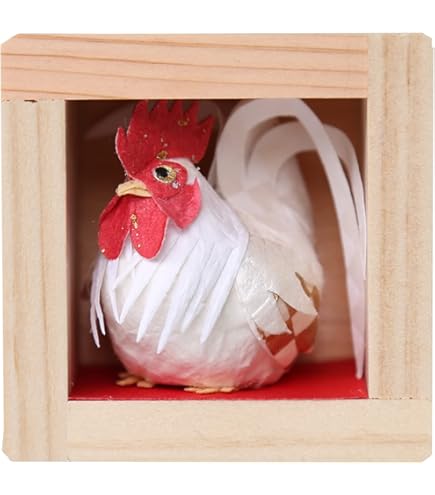 Amazon.co.jp: めでたや 歳ます ふくふく羊 和紙 干支 飾り 未年 干支