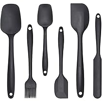 Amazon | YACHUN スパチュラ シリコンヘラ 6本セット 6サイズ 耐熱