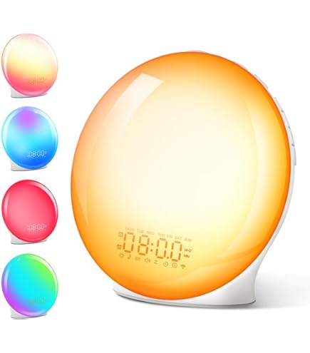 Amazon.co.jp: inti4s 光で起きる目覚まし時計 inti Energy Light