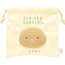 Amazon.co.jp: サンエックス すみっコぐらし とんかつフェイス巾着