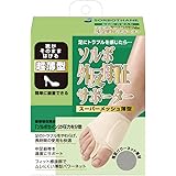 ソルボ外反母趾サポーター スーパーメッシュ薄型 63132・M右