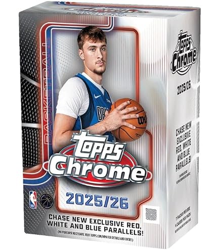 Amazon.co.jp: NBA 2025-26 TOPPS CHROME BASKETBALL MEGA BOX 