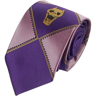Amazon | ジョジョの奇妙な冒険 吉良吉影 ネクタイ 4色 (紫