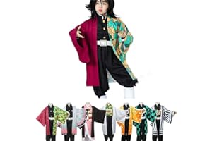 [KEENNESS] 鬼滅の刃 遊シルエット編 グッズ コスプレ 子供 服 鬼殺隊 子供 コスプレ 文化祭 パーティー クリスマス ハロウィン 舞台衣装