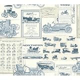 York Wallcoverings vn0430真鍮時代の壁紙、ホワイト/オフWhites