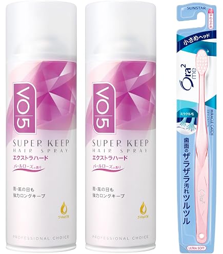 Amazon | VO5 スーパーキープ ヘアスプレイ (エクストラハード) 微香性