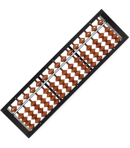 Amazon | トモエ算盤 そろばん 15桁 スタンダード小型 84252 樺玉
