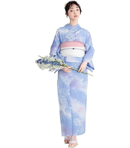 Amazon.co.jp: dita 浴衣 桜梅桃李 浴衣5点セット : ファッション