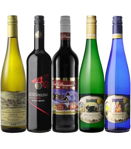 Amazon.co.jp: ドイツ白ワインセット 甘口 750ml×4本 : 食品・飲料・お酒