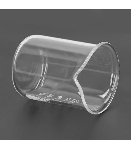 Amazon | HARIO(ハリオ) ビーカー 目安目盛付 20mL 010020-2071A 6個入