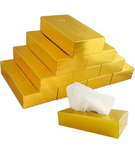 GOLD ティッシュボックス 10個入り ゴールドティッシュボックス10個セット｜おもしろ雑貨 景品特集