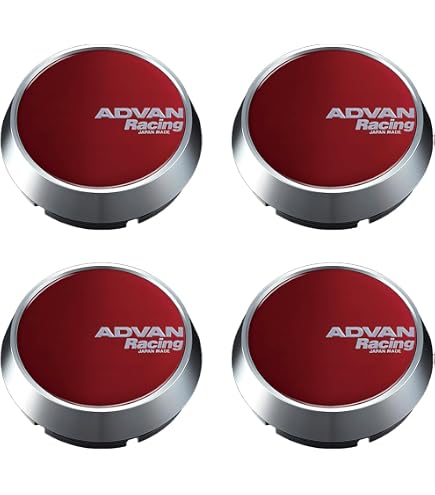 Amazon | 4個セット YOKOHAMA ADVAN Racing センターキャップ ミドル