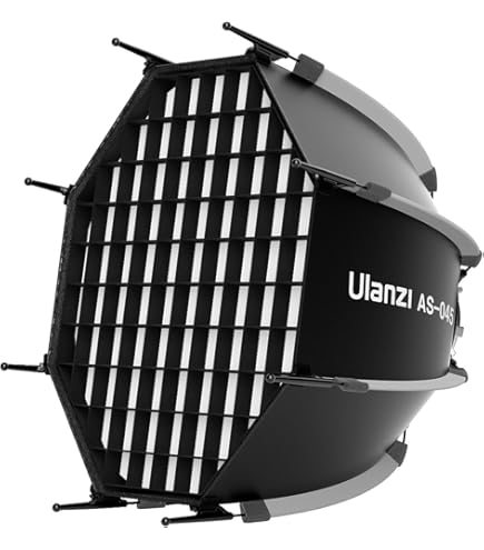 Ulanzi RGB LEDライト & 専用ソフトボックス 40W LED Video Light Bundle | Brighten Your Content