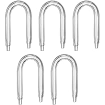 ステンレス製　U字加工酸素供給配管　アクアリウム ステンレスUパイプ（内側幅18mm） 4/6mmエアーチューブ用 PSU｜CO2