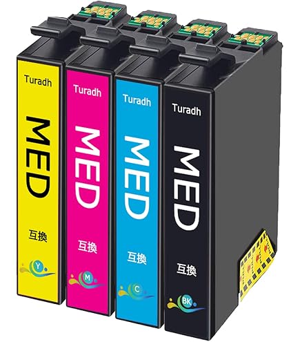Amazon.co.jp: MED-4CL EW-456A EW-056A エプソン用 互換 インク