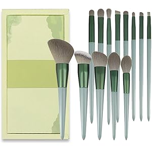 メイクブラシ 13本セット かわいい メイクブラシセット 柔らかい化粧筆 化粧ブラシセット 人気ファンデーションブラシ…