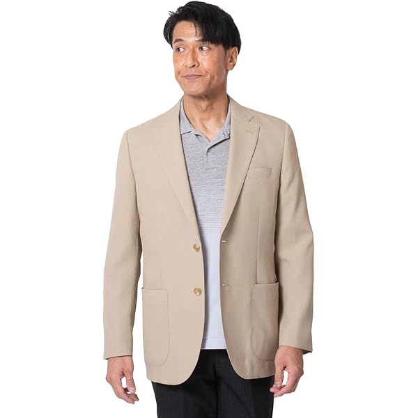 Amazon | [ユナイテッドゴールド] サマージャケット メンズ 涼感 春夏