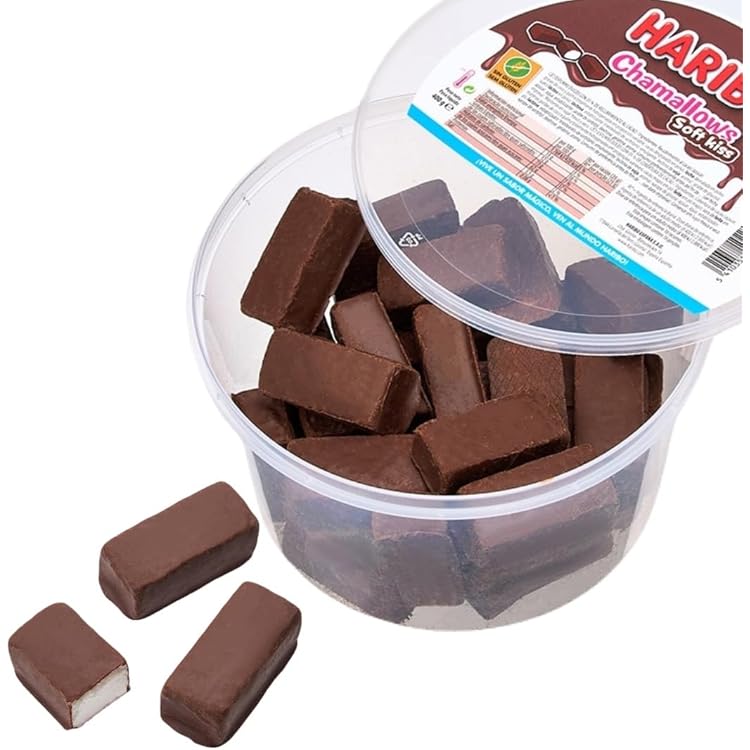ハリボー チョコマシュマロ チャマロウズ ソフトキス Amazon | ハリボー チョコマシュマロ ソフトキス chamallows 200g +