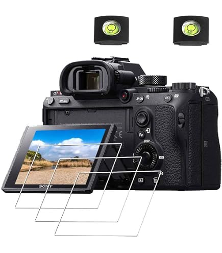 Protecteur D'écran Bruni Pour Sony Alpha A6400 - 2x Films Basics-Clear, Anti-rayures, Facile à Installer