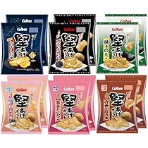 Amazon.co.jp: カルビー 堅あげポテト 食べ比べ うすしお味・ブラック