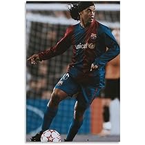ロナウジーニョ　ポスター ロナウジーニョ（バルセロナ03/04）ポスター : サッカーショップ