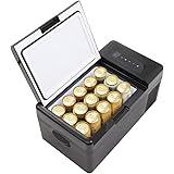 Bonarca 車載冷蔵庫 ポータブル冷蔵庫 冷蔵庫 車 15L 9Lー50Lの豊富なサイズバリエーション コンプレッサー式 AC100V DC12V/24V対応 冷蔵冷凍庫 冷凍庫 ポータブル 小型 車中泊 持ち運び クーラーボックス FCR-A0